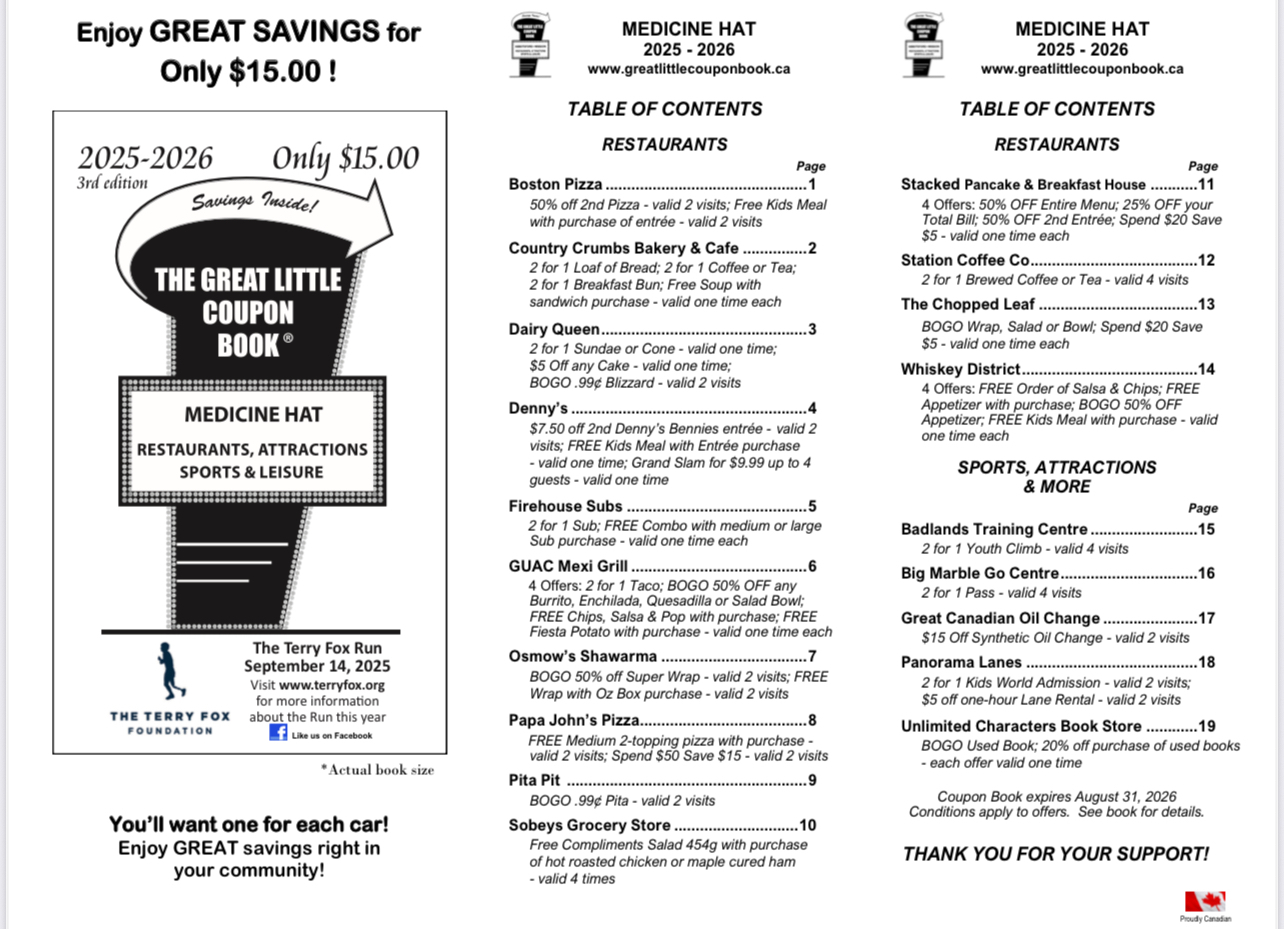 coupon book fundraiser